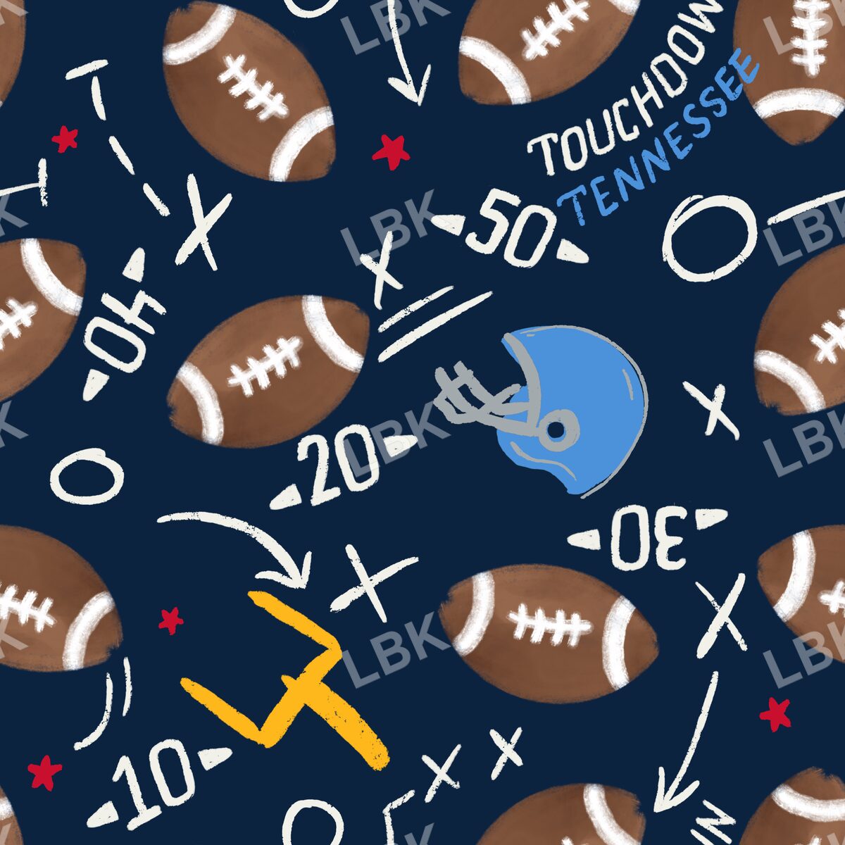 Tennessee Touchdown terrain