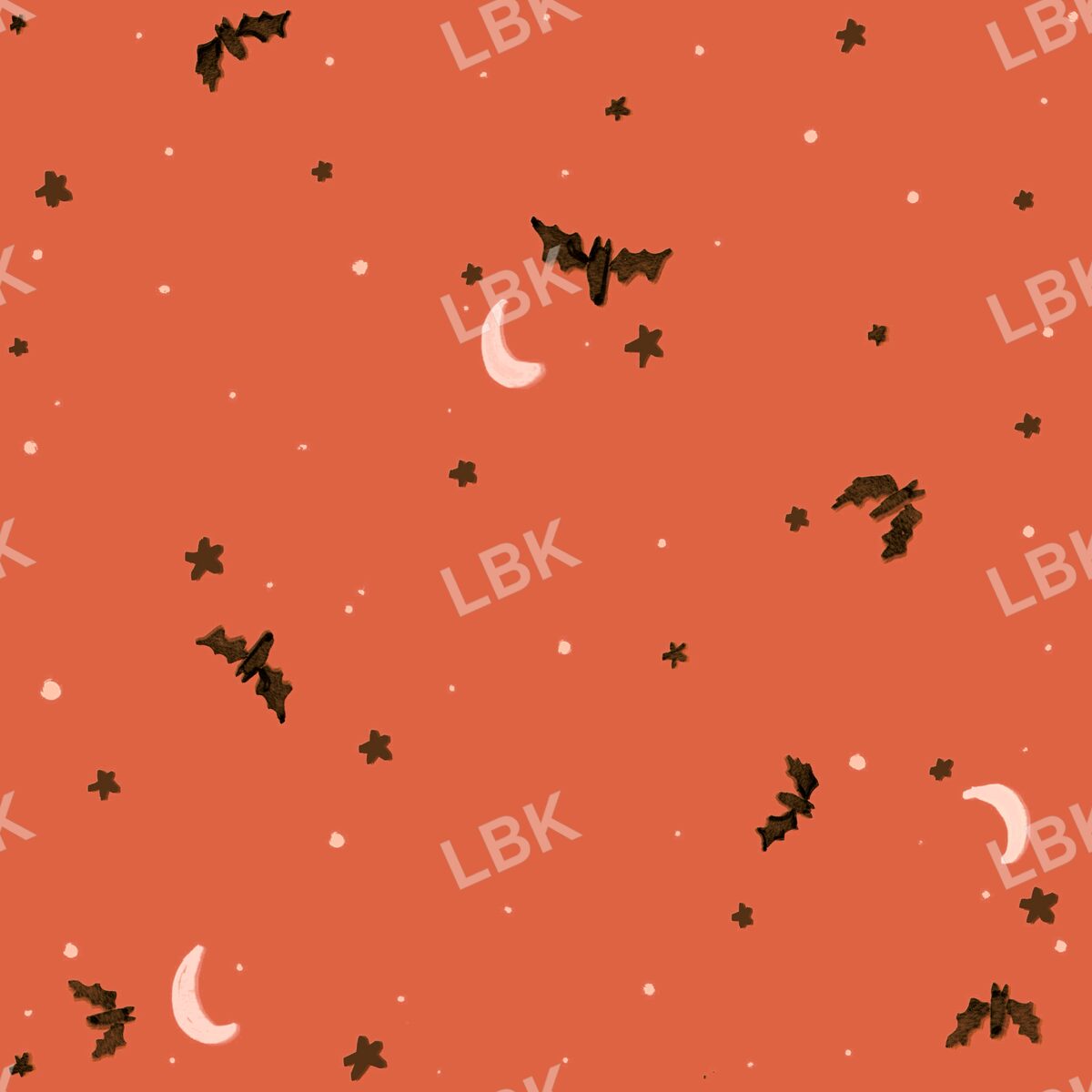Batty sky red orange