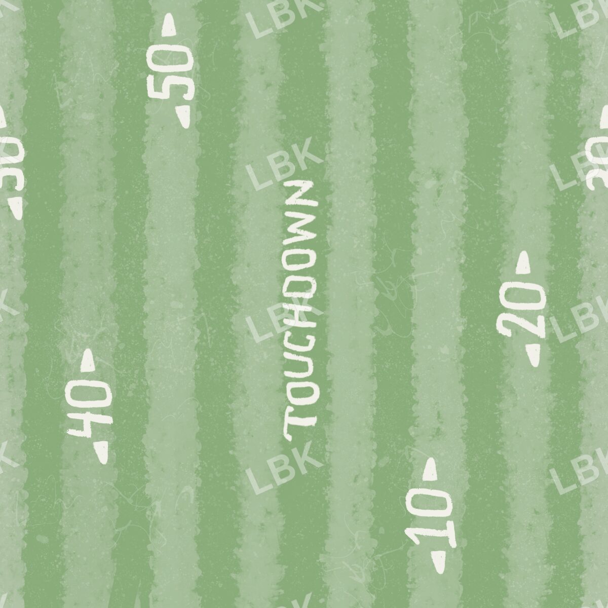light green Field touchdown stripe