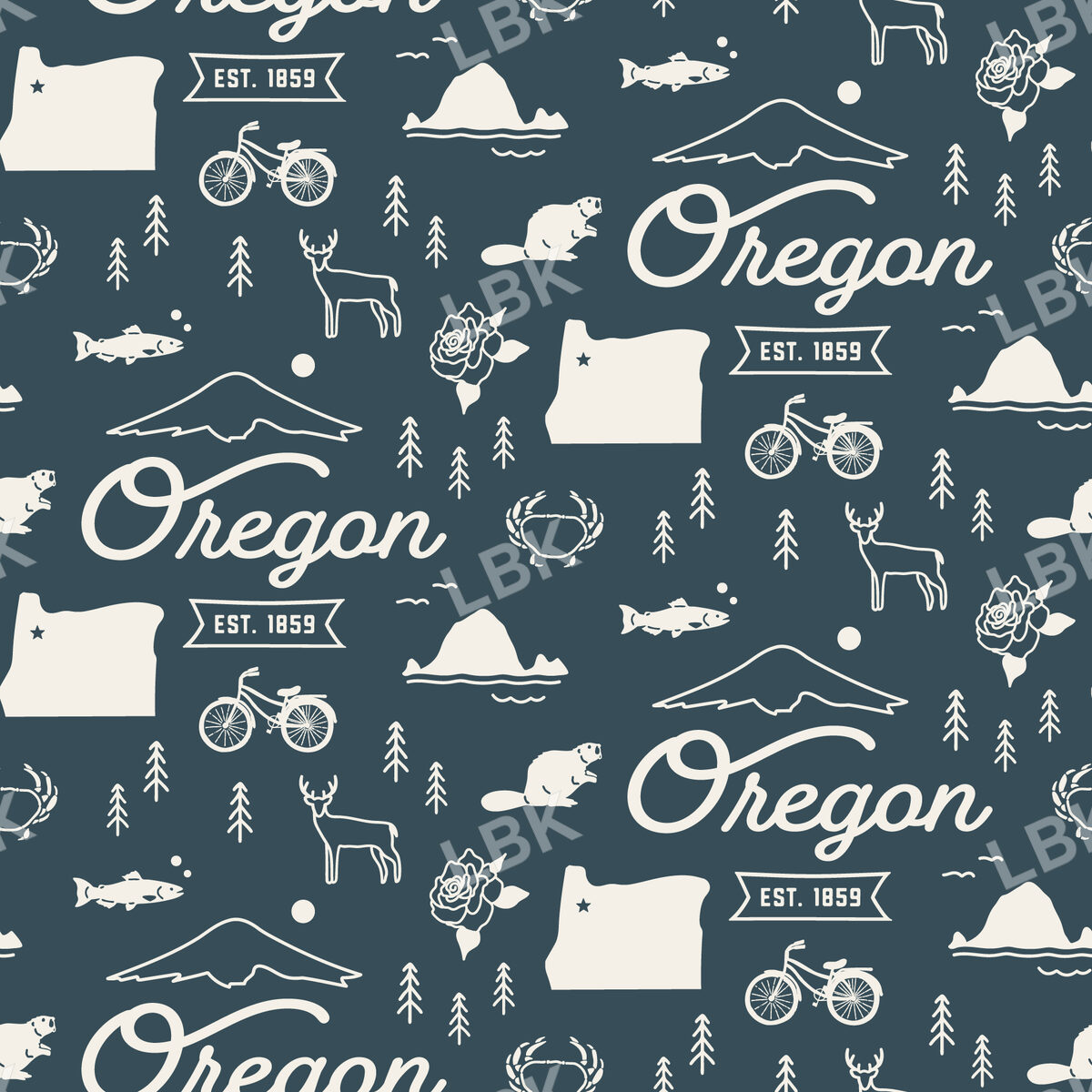Oregon-navy blue