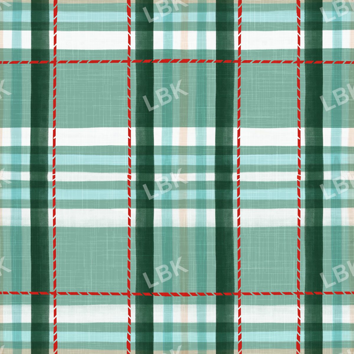 textured sage plaid