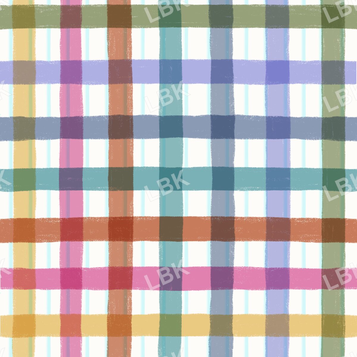 Sketchbook plaid - notebook paper