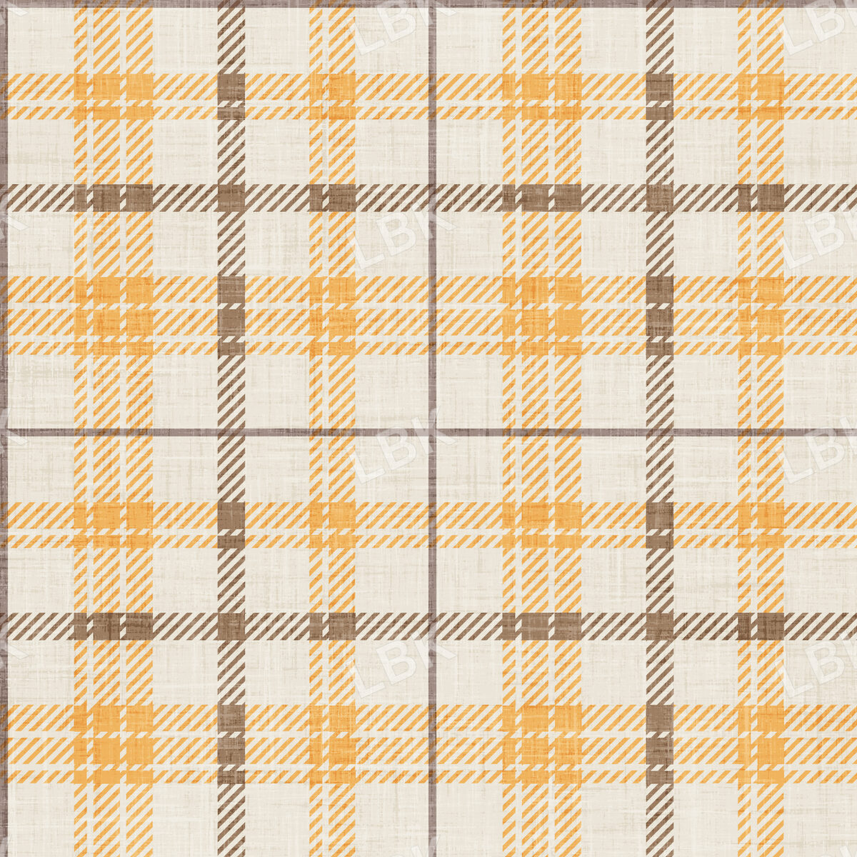 Faux Flannel Sunflower Plaid