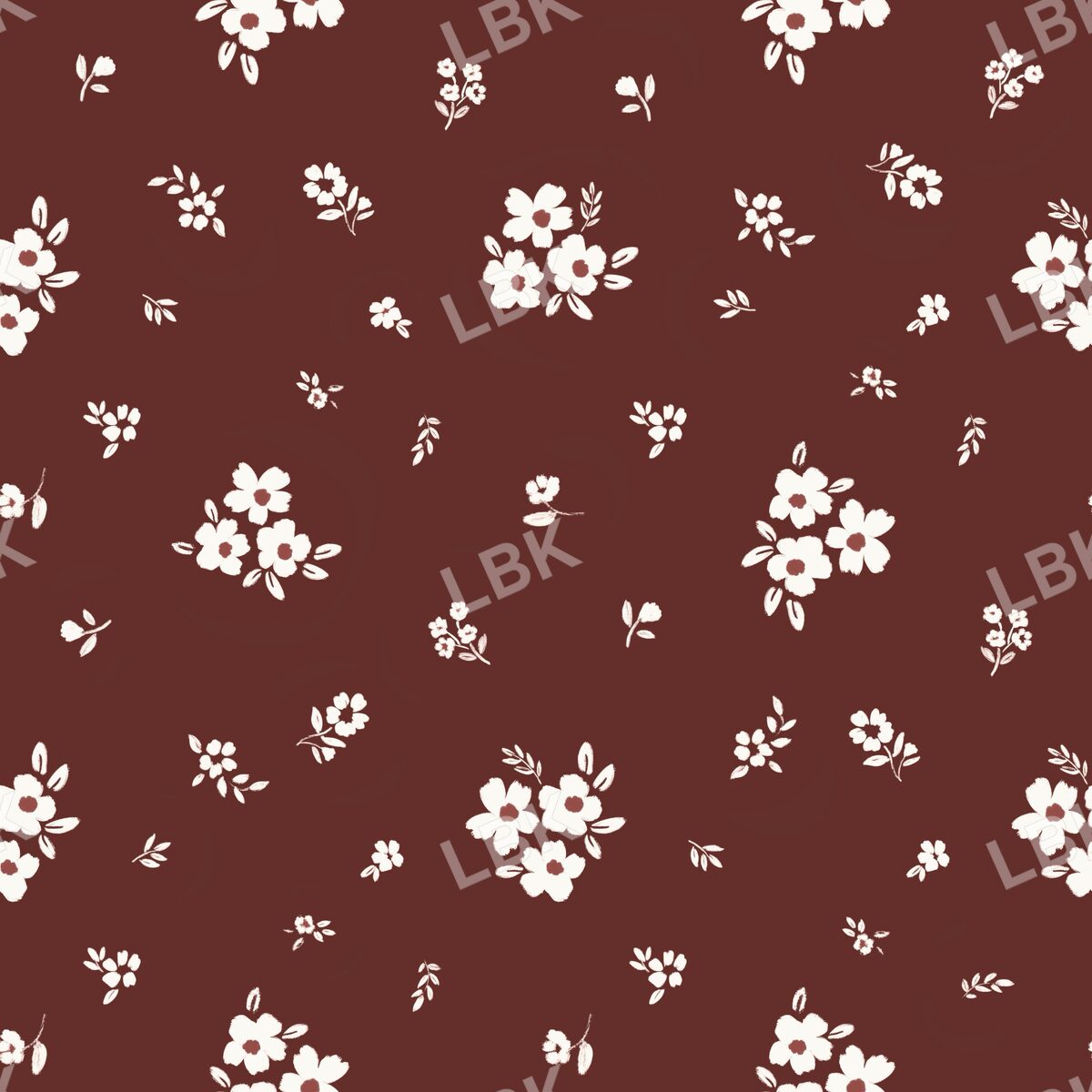 Scattered posies raisin