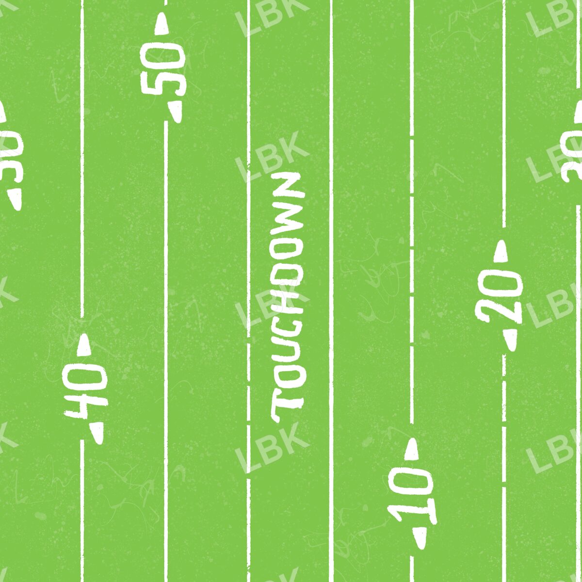 Seattle touchdown stripe green