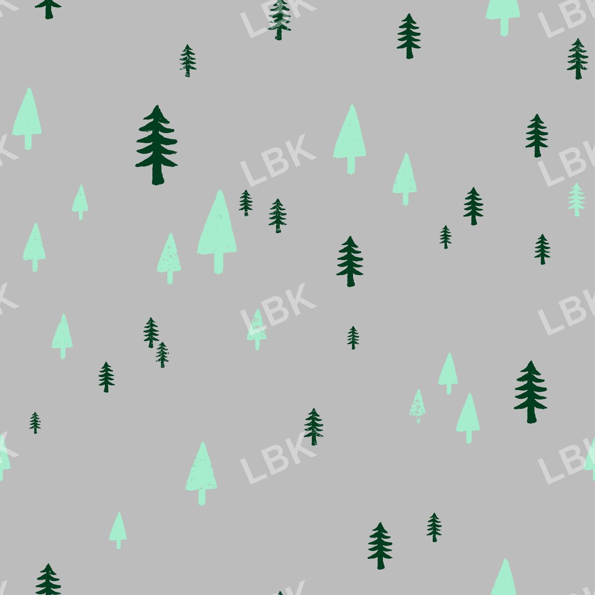 Tiny Trees - gray