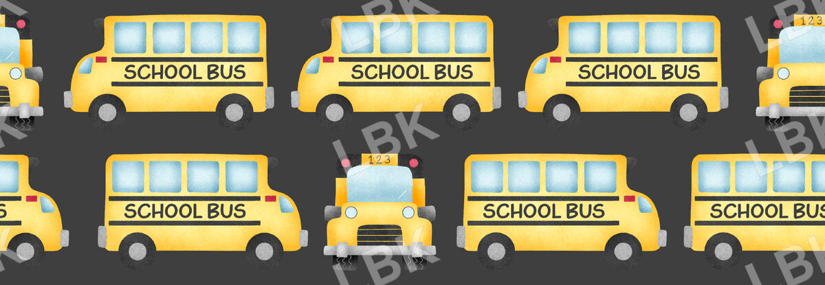 Back 2 School 2.0 School Bus Black