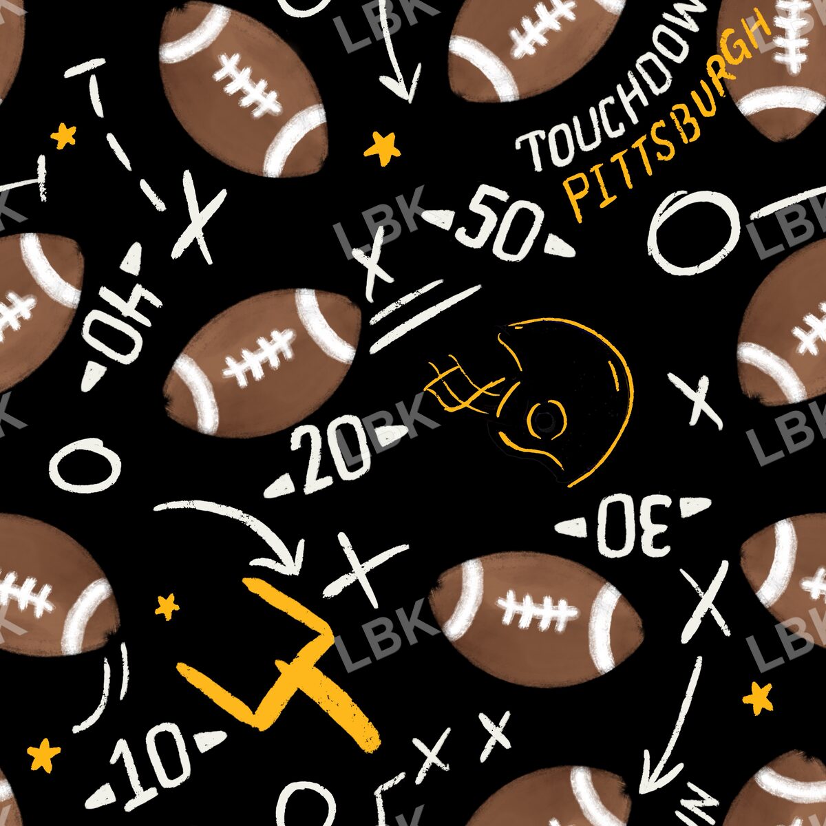 Pittsburgh Touchdown terrain