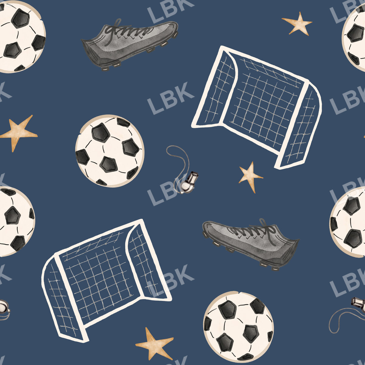 Soccer - navy
