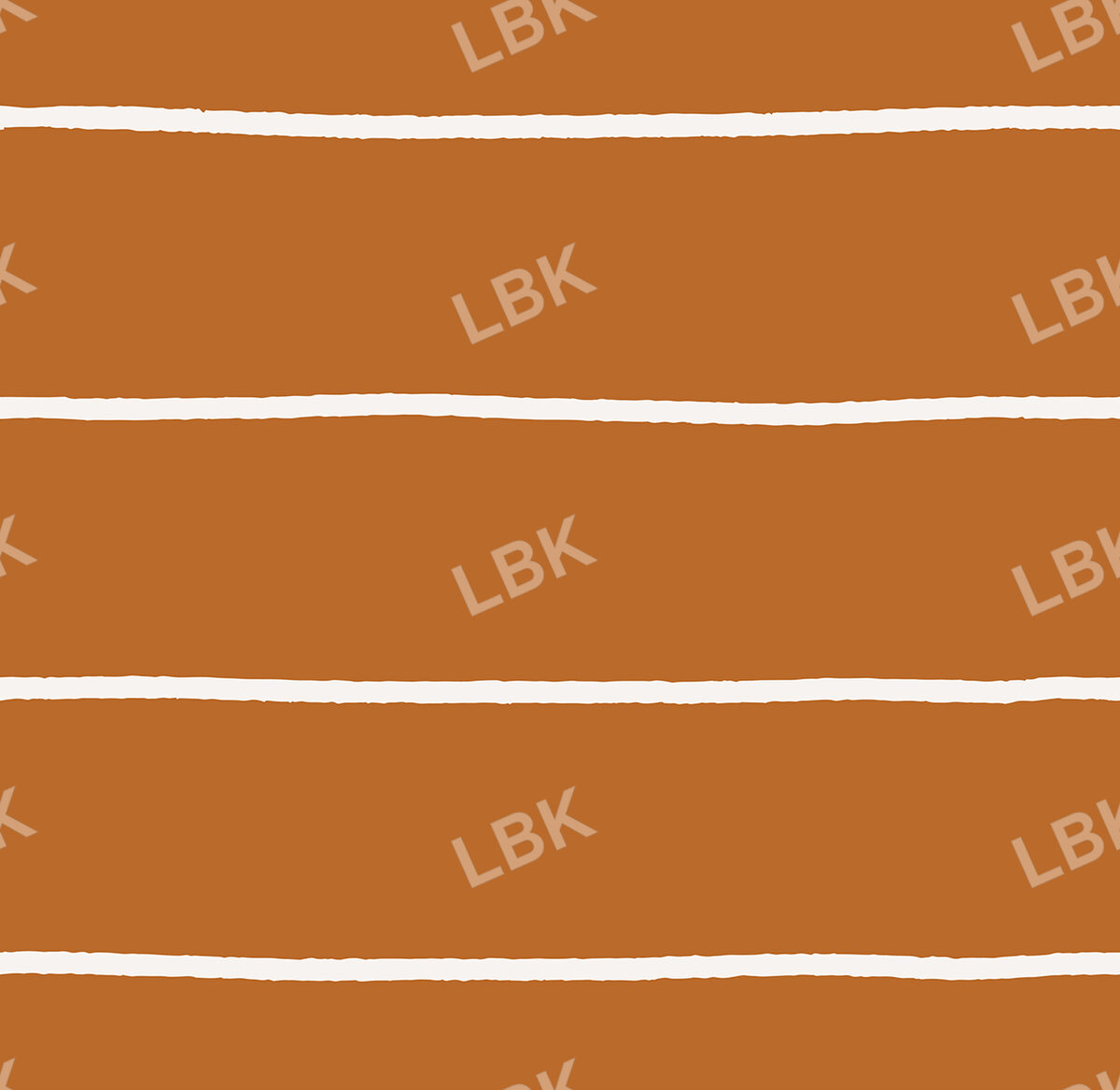 Mr Golden Sun Horizontal Stripe Burnt Orange