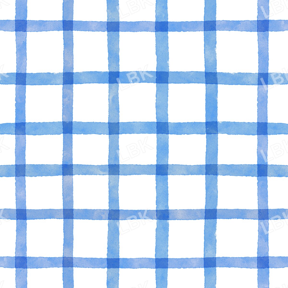 Windowpane plaid white and blue