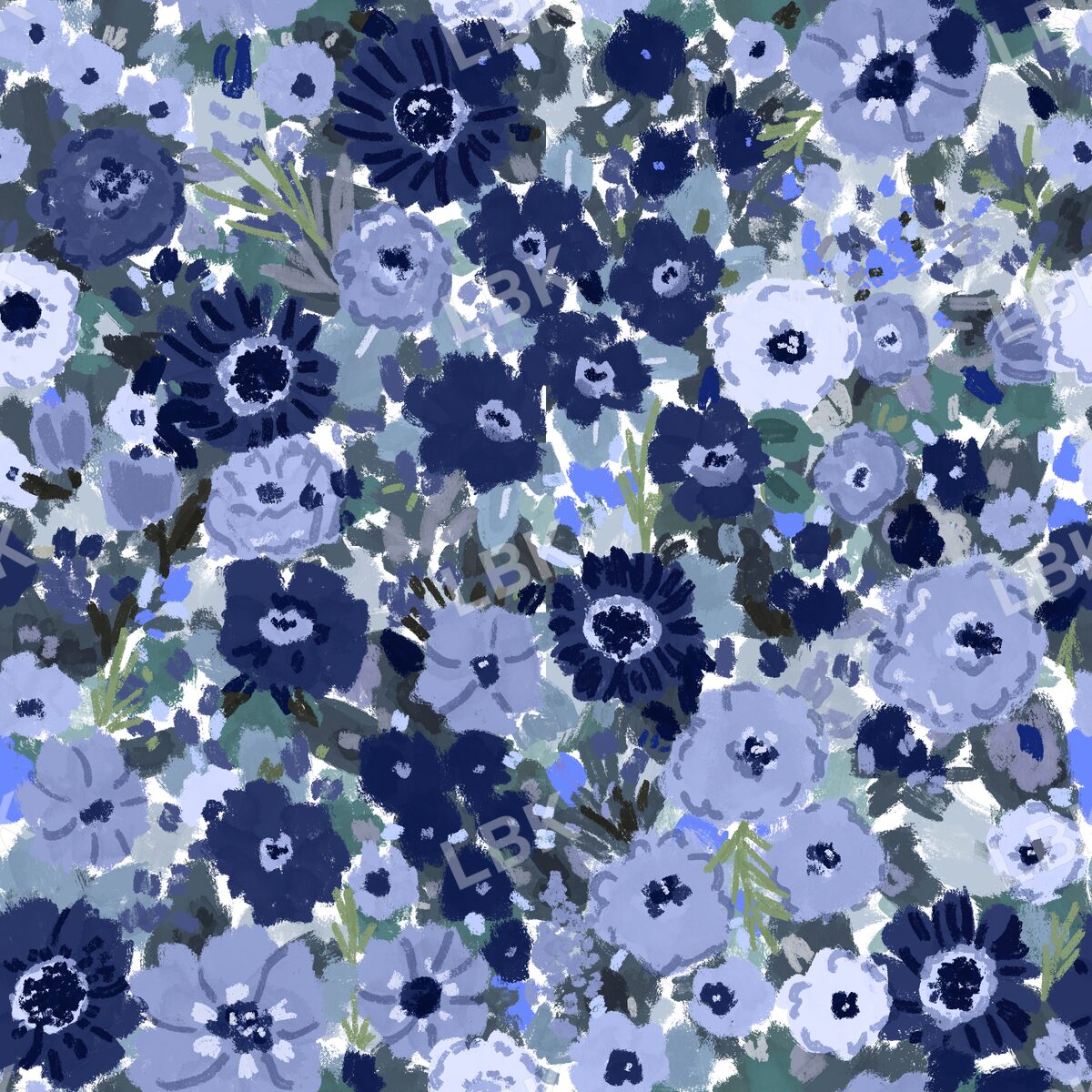 Another season to bloom - Winter blue