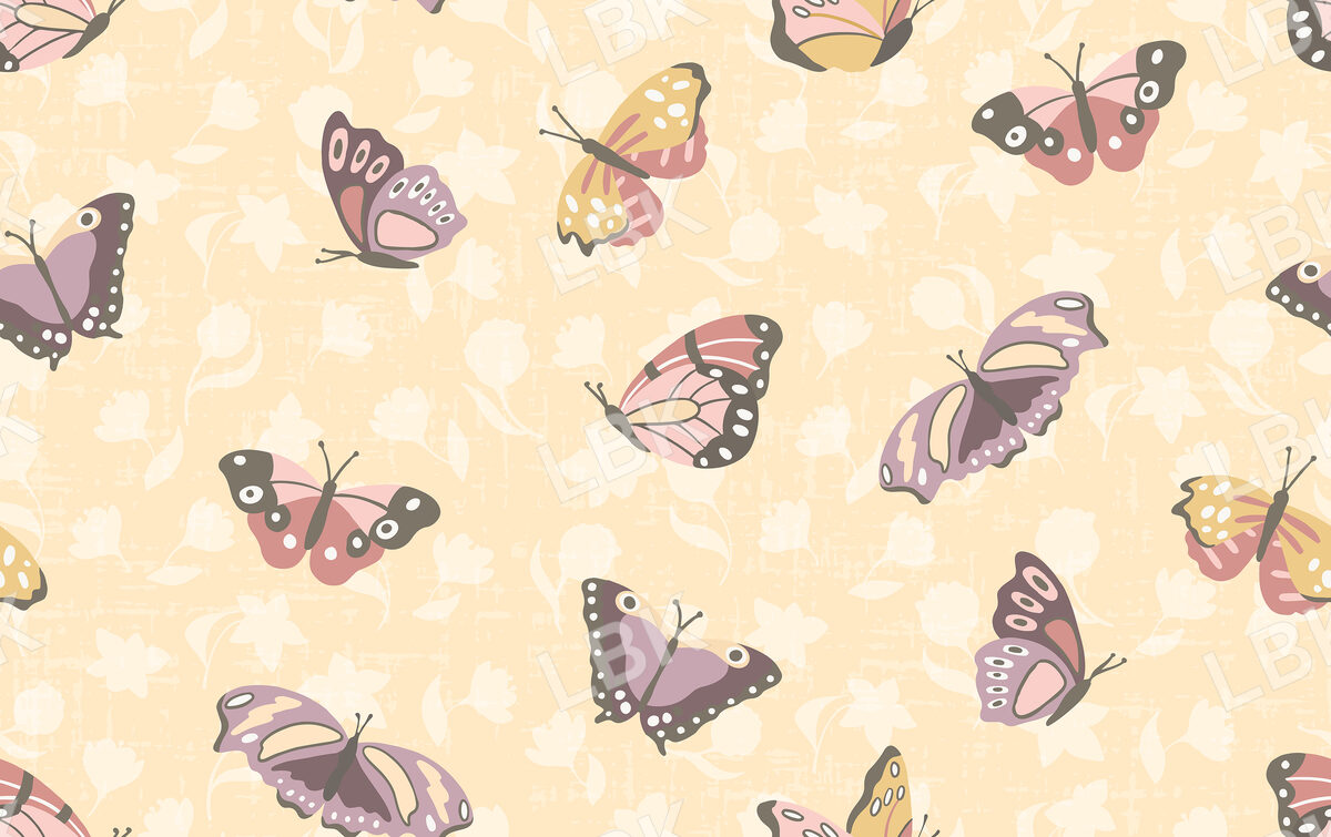 Sweet Spring Butterfly Sunshine