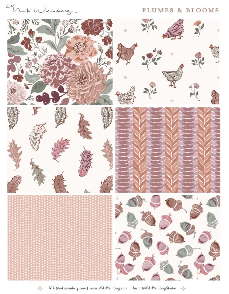 Plumes & Blooms collection cover