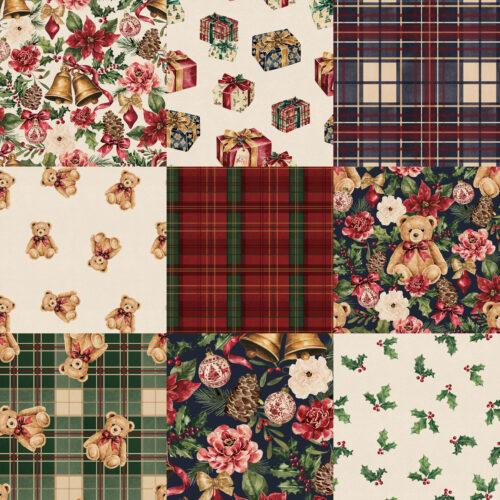 Mistletoe Manor Christmas Patchwork