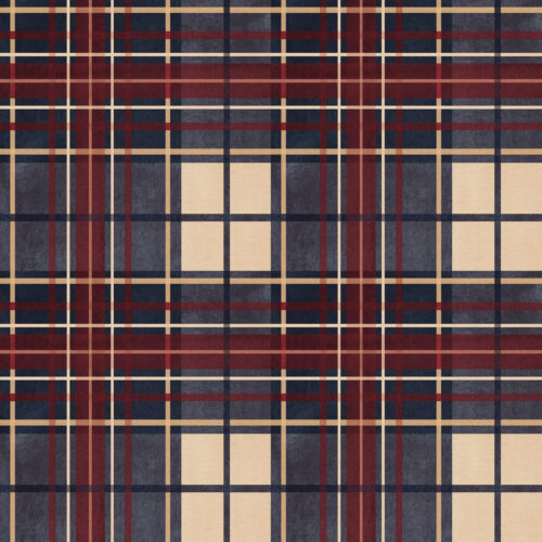 Mistletoe Manor Classic Holiday Plaid Blue