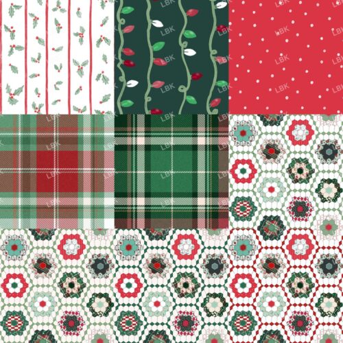 Christmas Floral Garden Quilt