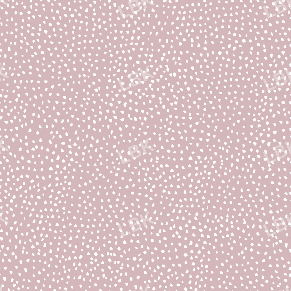 Dusty Pink Pebble Dots