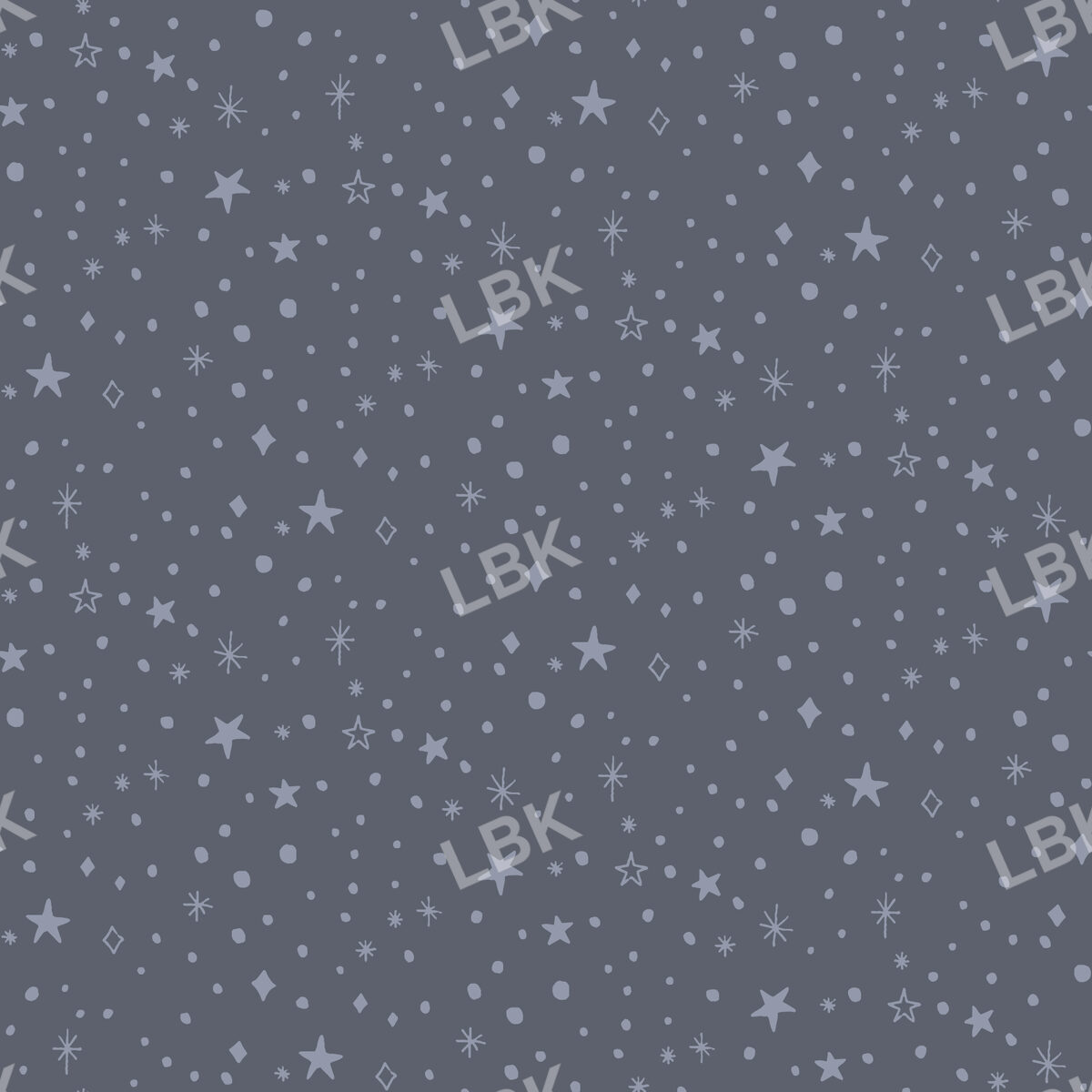 starry nights - dark blue