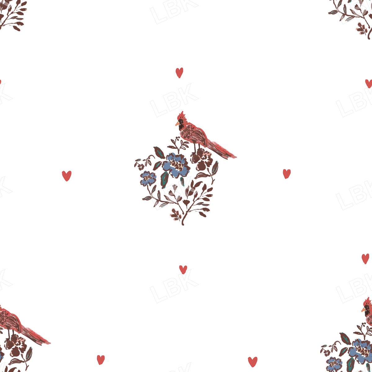 Forever in our hearts – cream and red orange