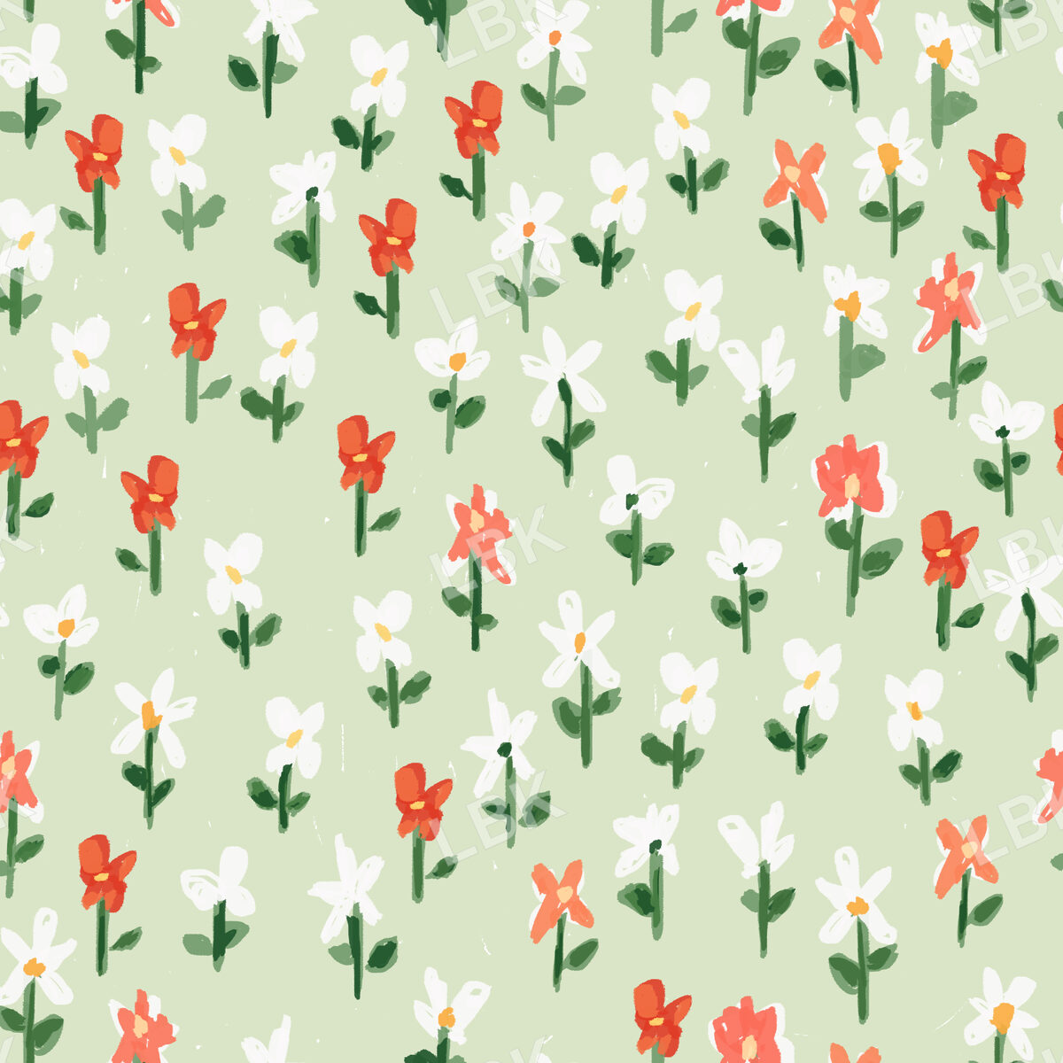 Poppy Meadow-Sage