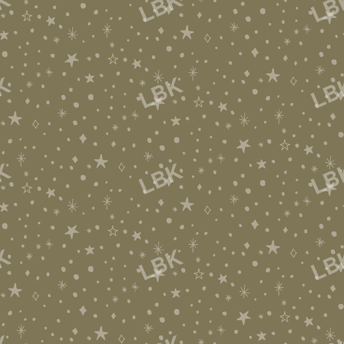 starry nights-dusty olive green
