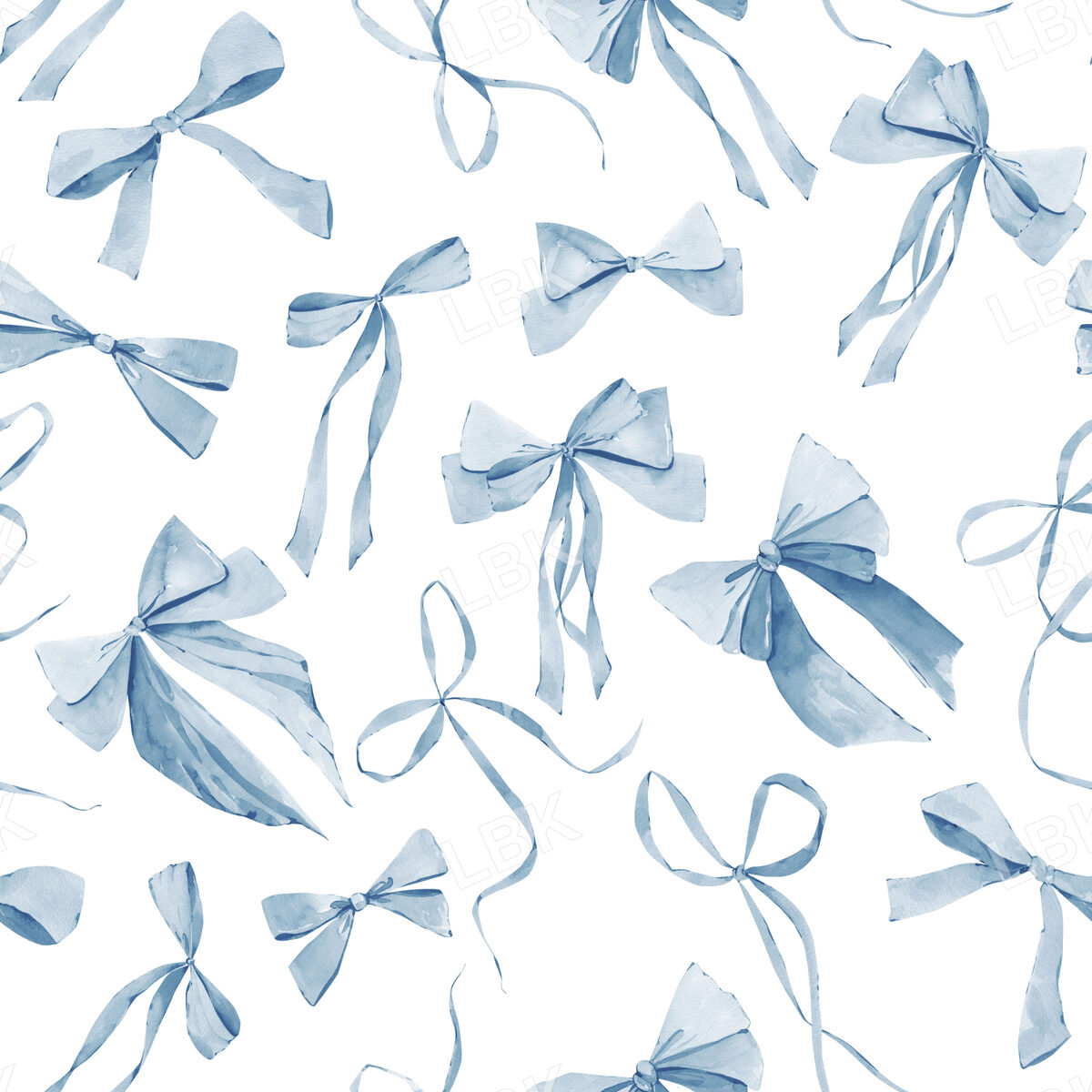 Casper Blue Bows