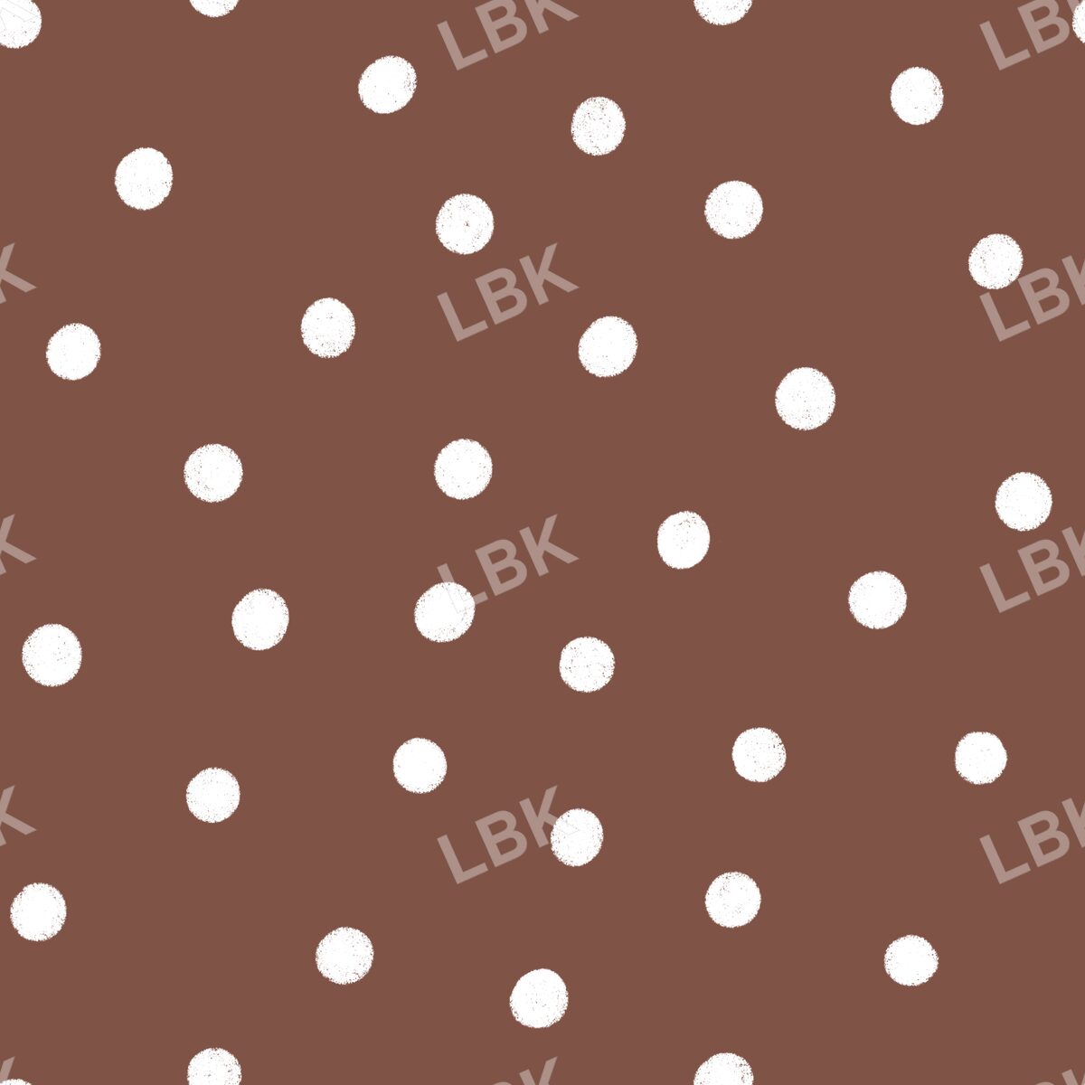Dots on brown