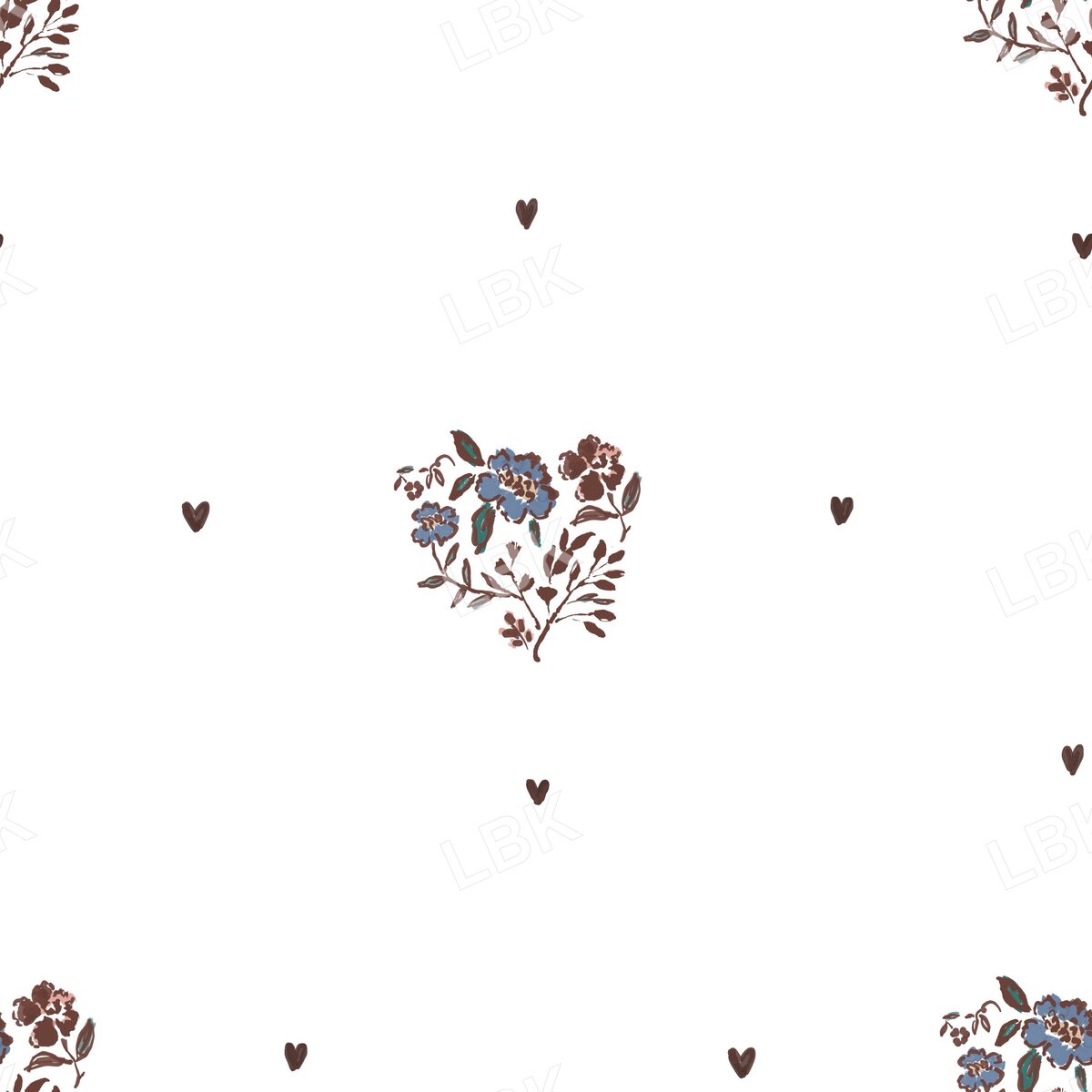 Floral Dainty Heart cream