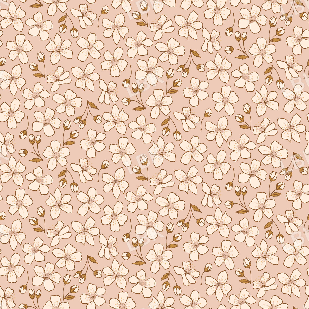 cherry blossom-blush pink