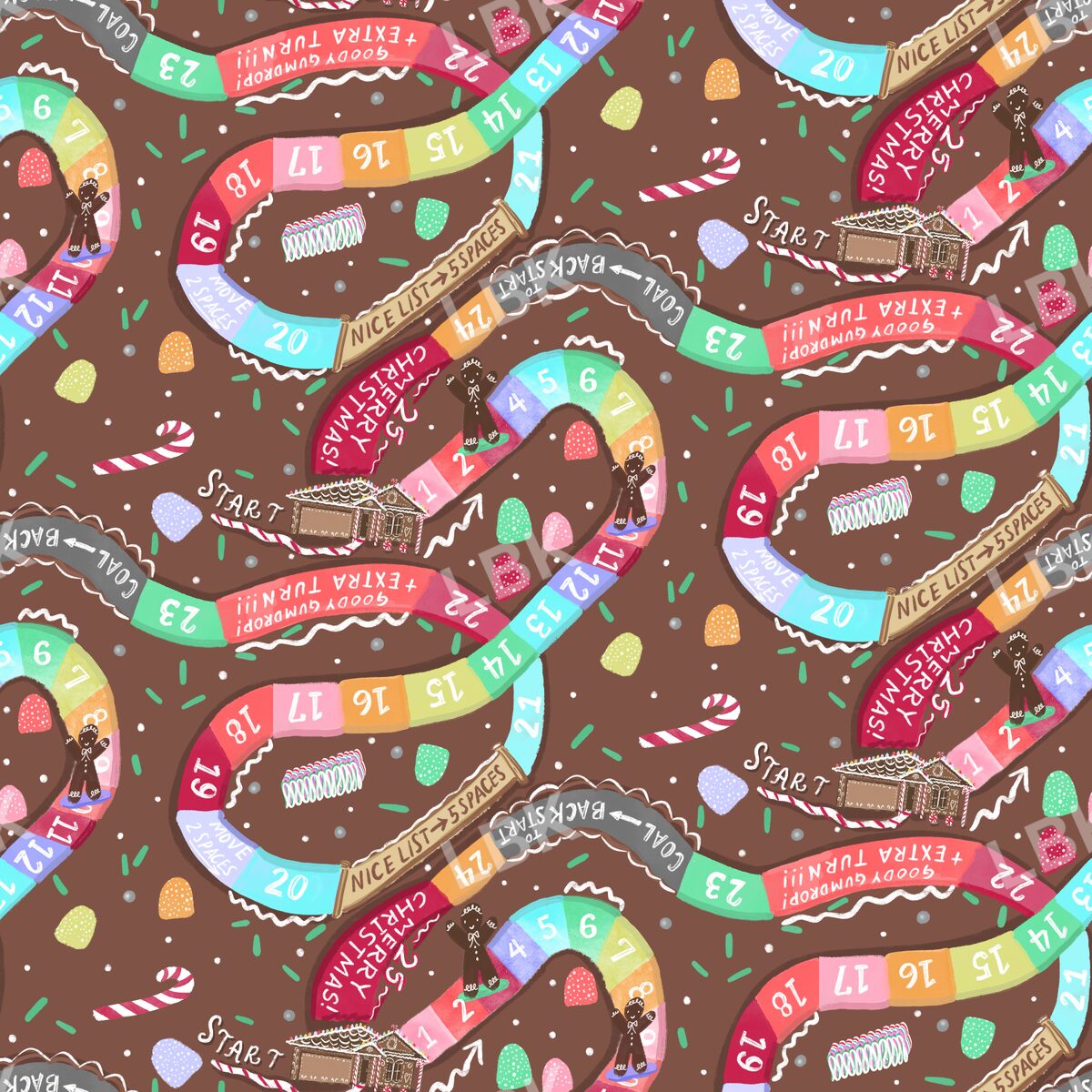 Gingerbread game brown