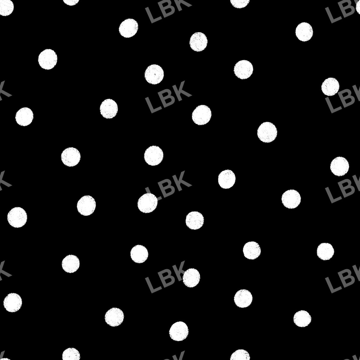 Dots on black