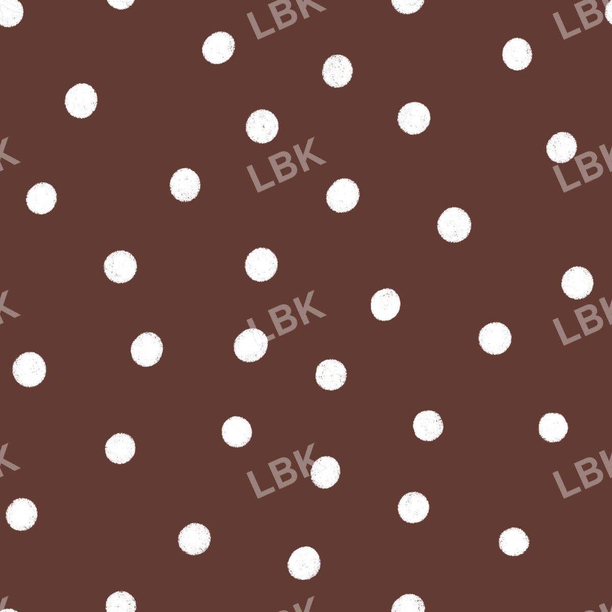 Dots on dark brown