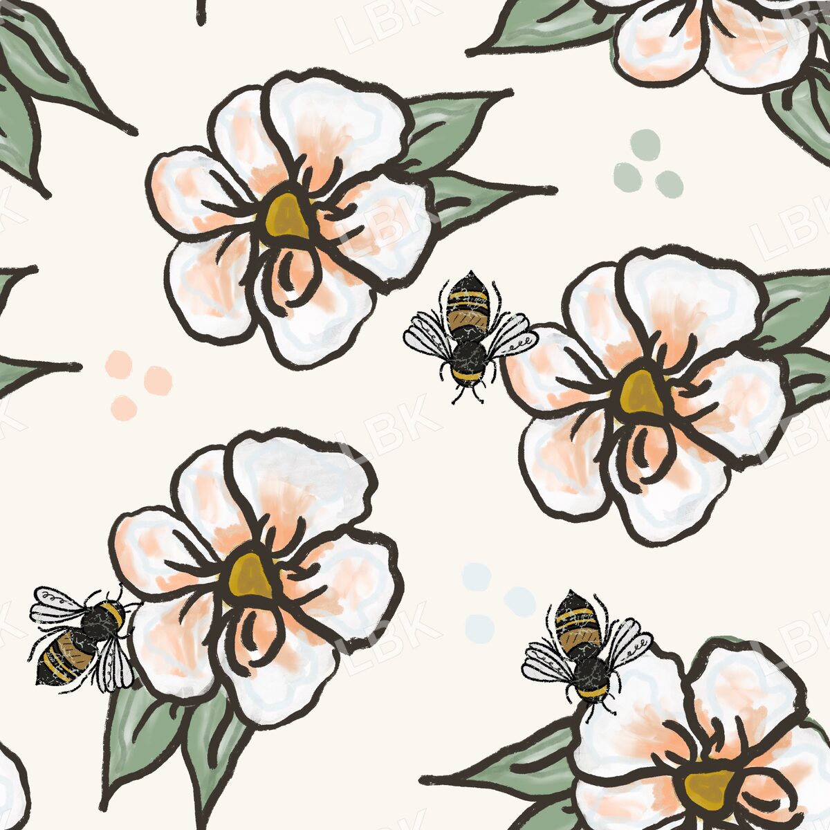 magnolia bees