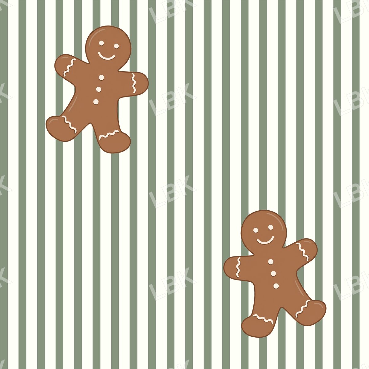 Striped Gingerbread