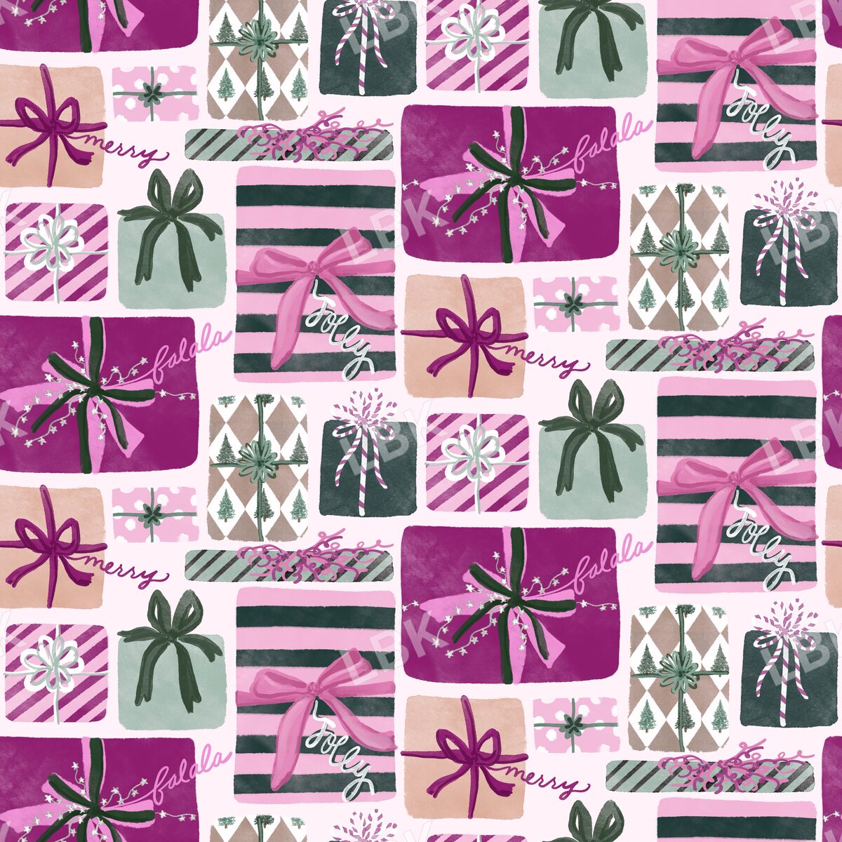 Pretty Presents lt pink