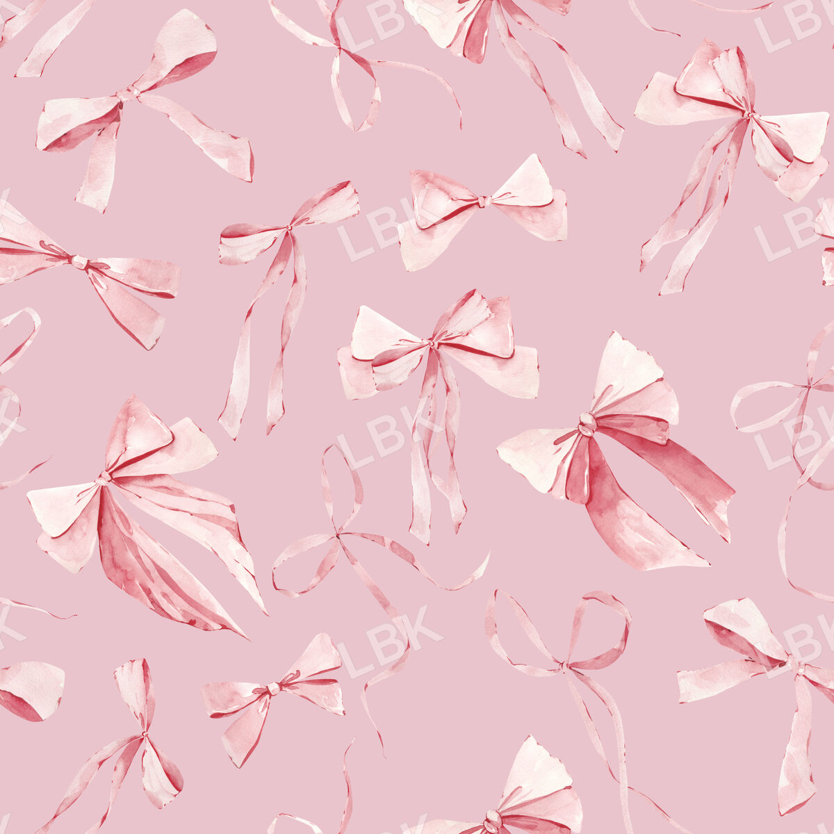 Pink Bows on Pink