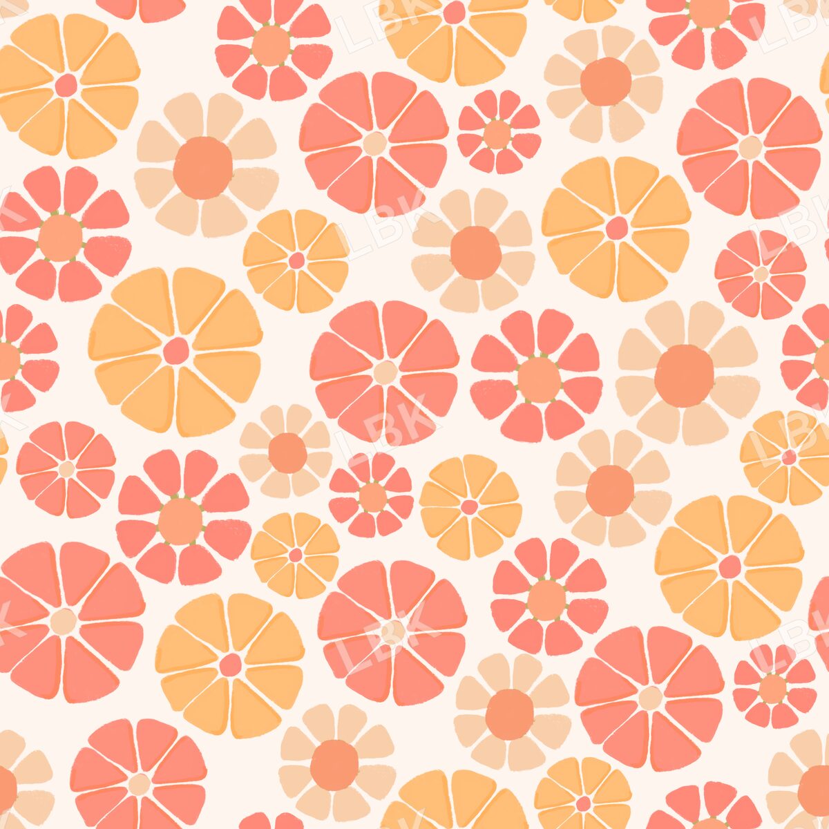 70s Floral Light