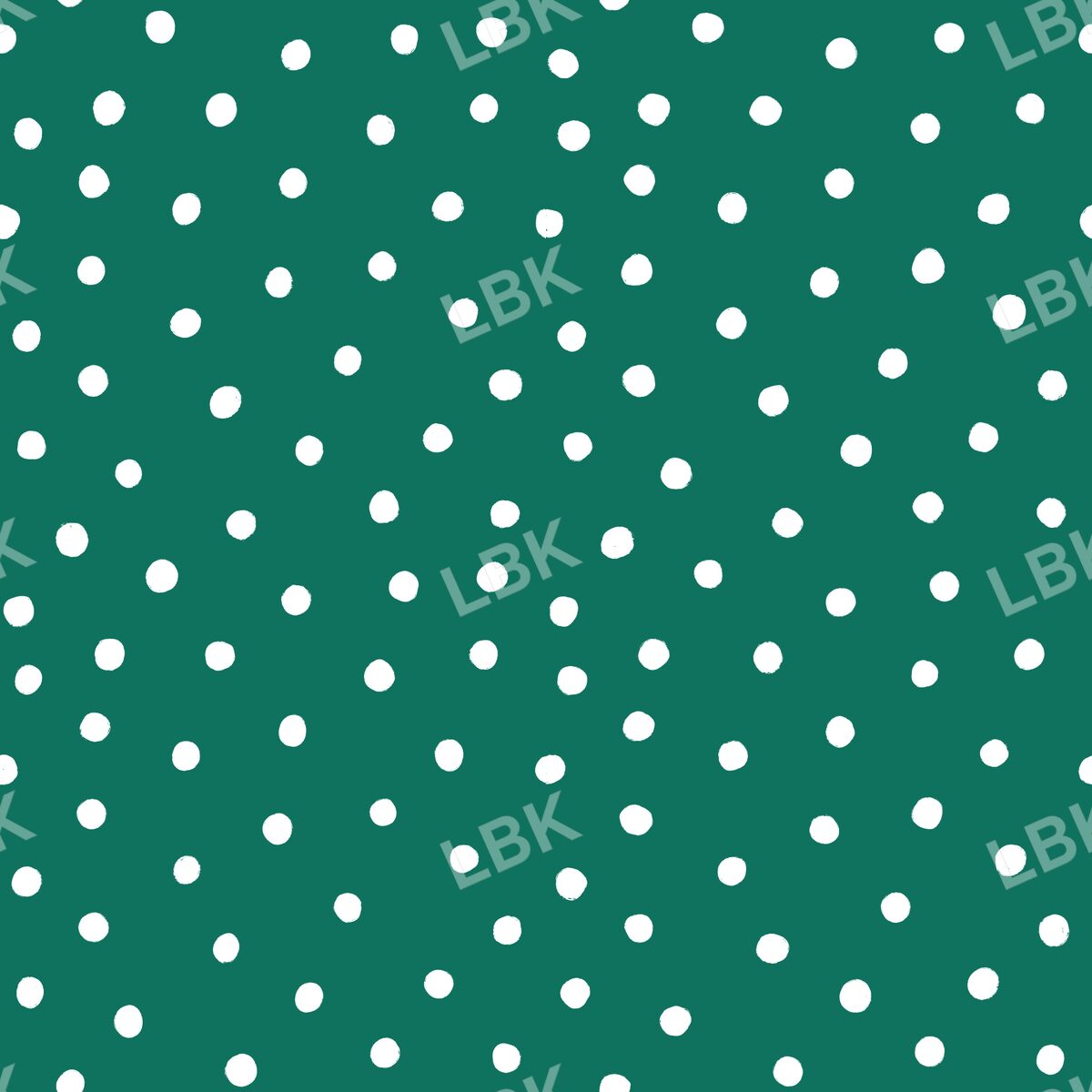 Dots on green