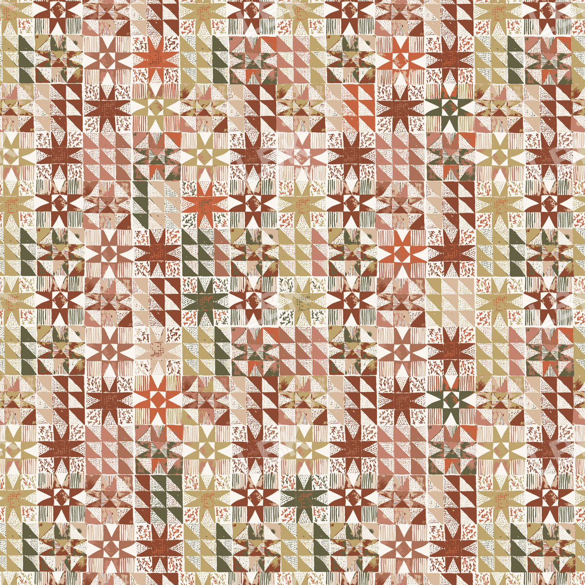 Fern and Fog Quilt Multi
