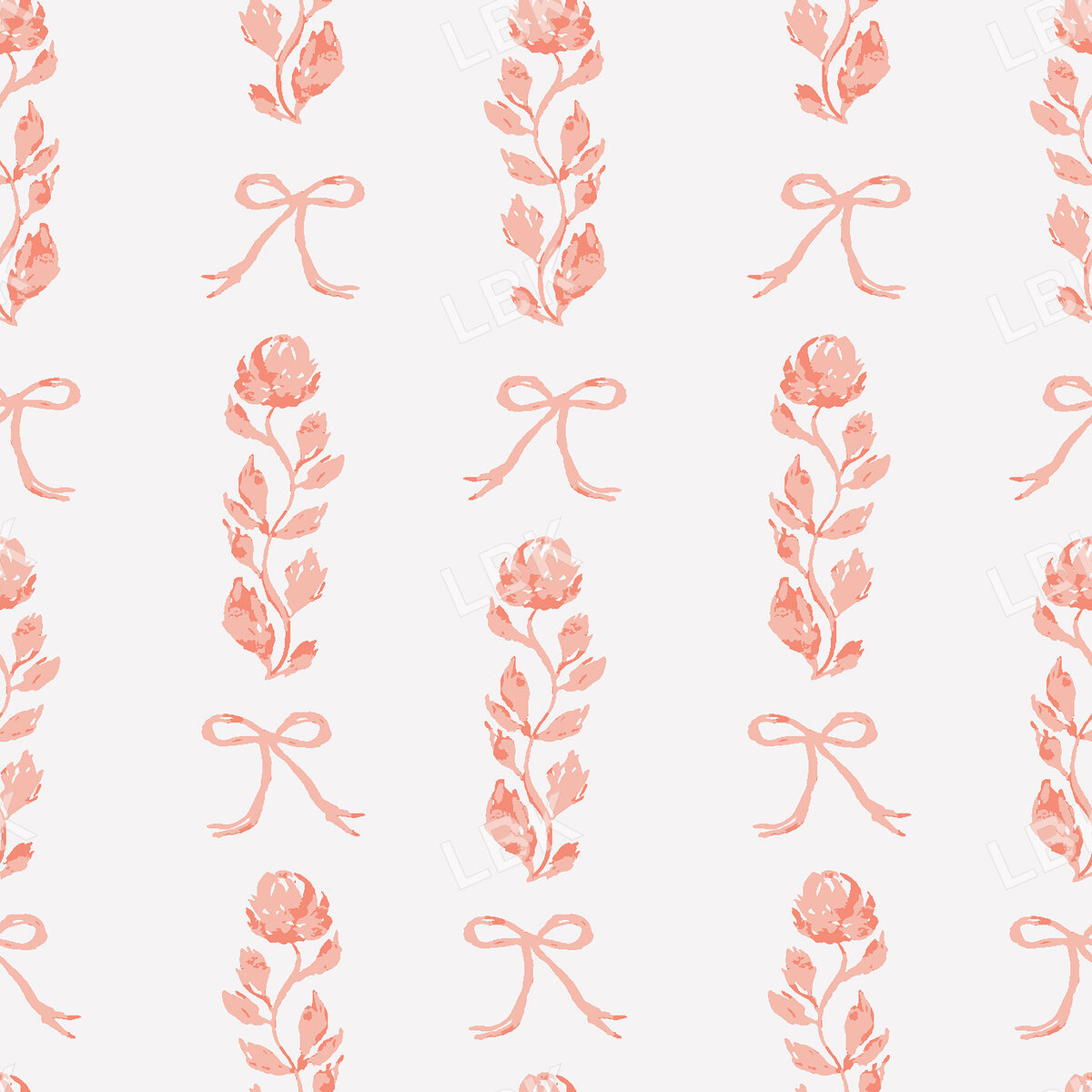 Floral Stripe on Cream 6