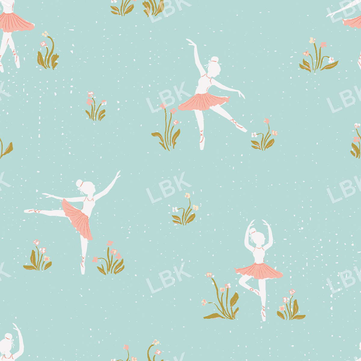 Tiny Dancer on Blue 8