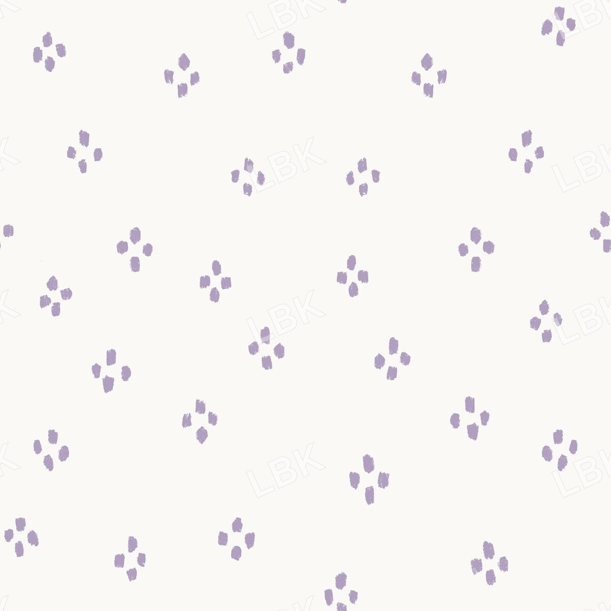 Diamond dot cream purple