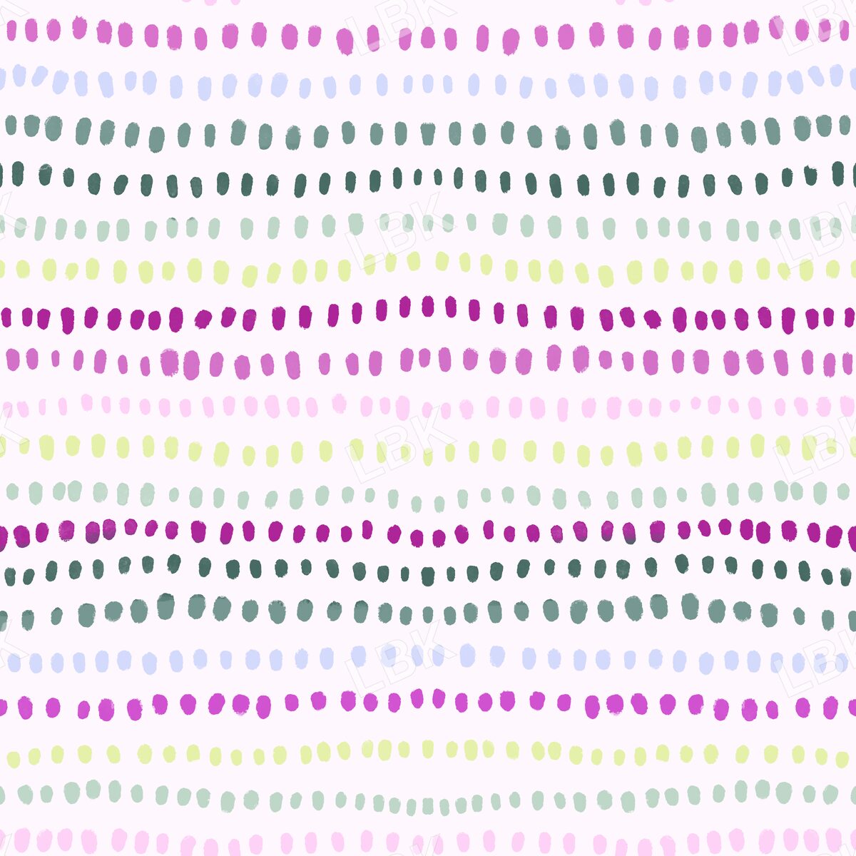 Let me count the ways dashed stripe light sweeheart pink