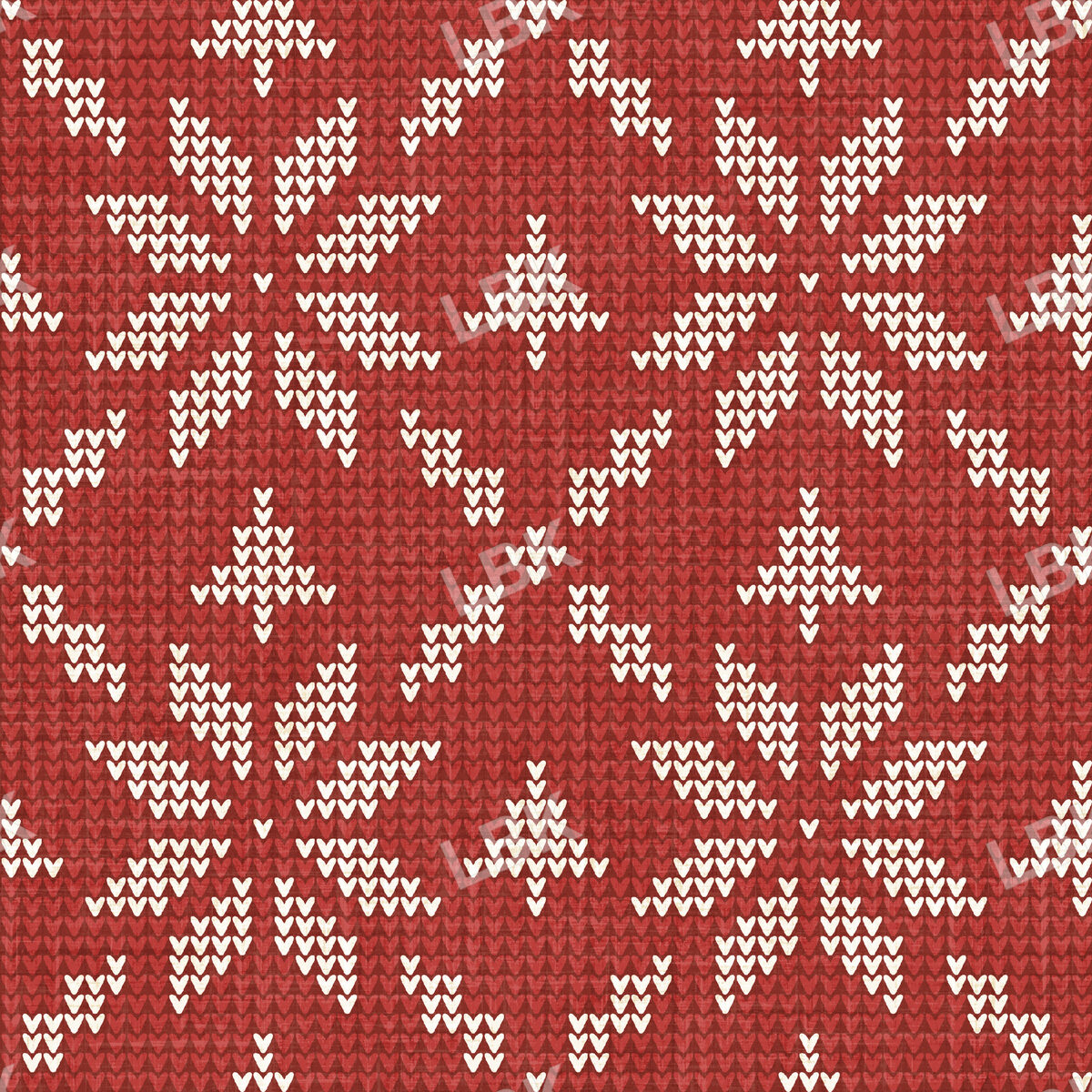 Ski Club Sweater Red