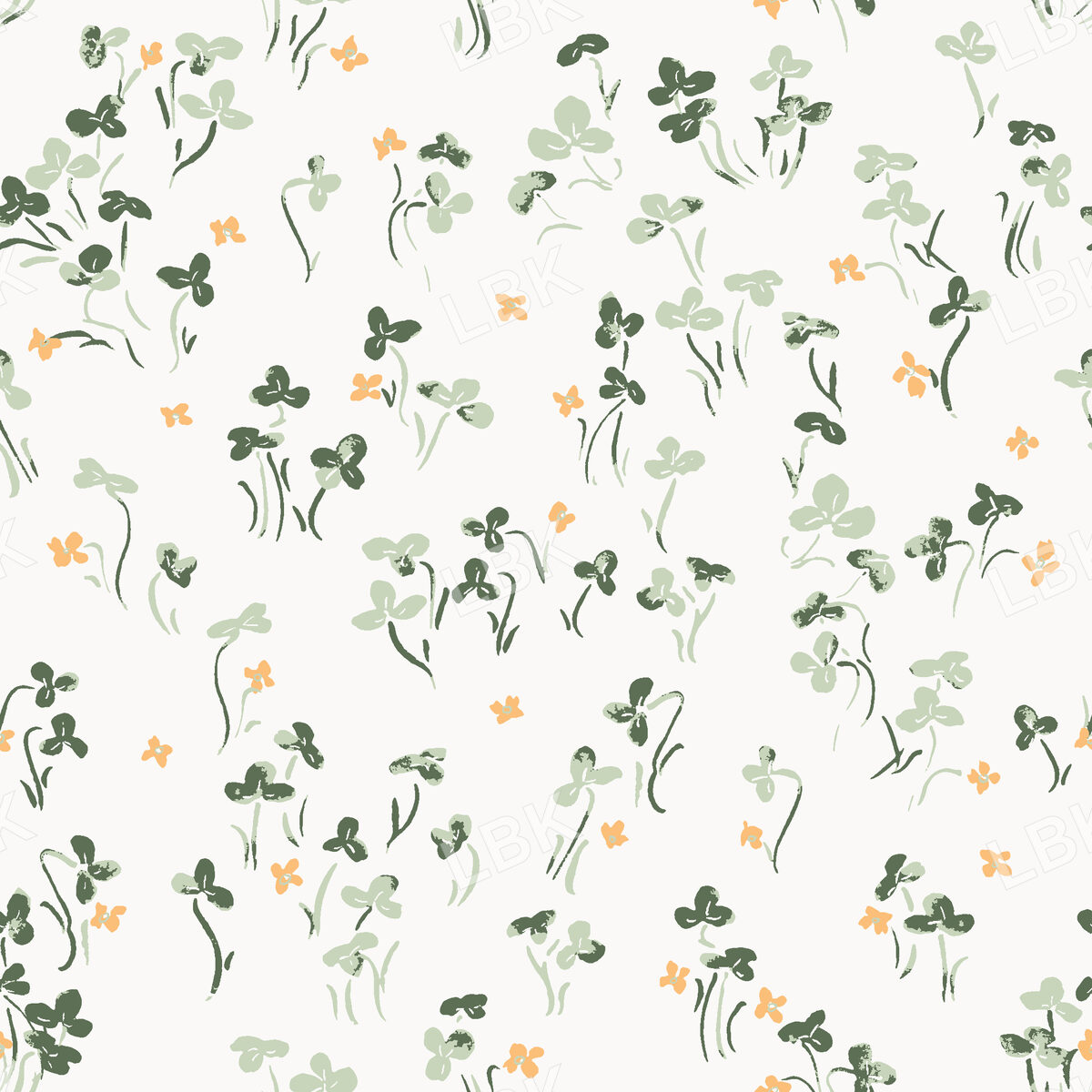 Shamrocks Cream 12