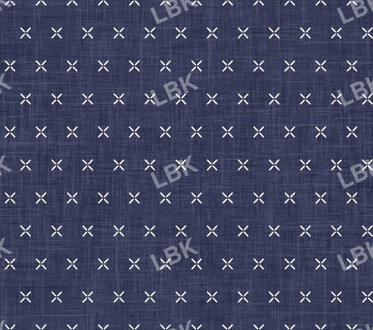 Ski Club Stitch Dot Navy