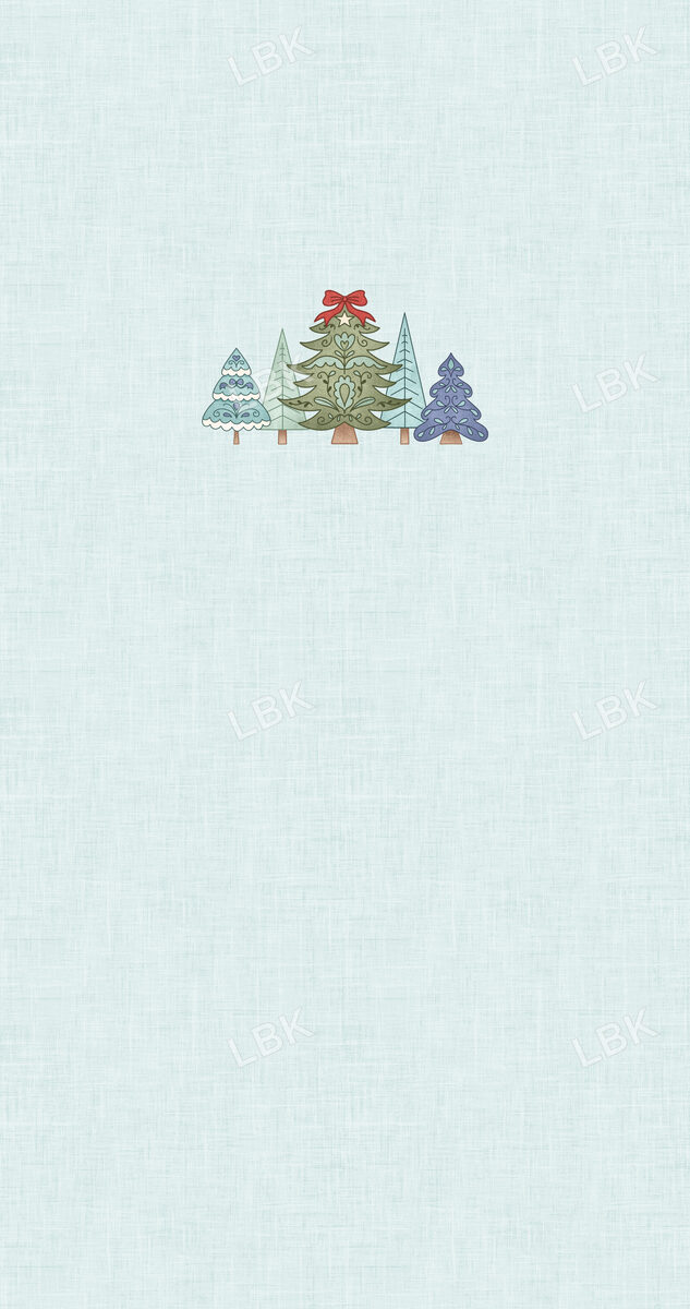 Ski Club Panel- Christmas Tree