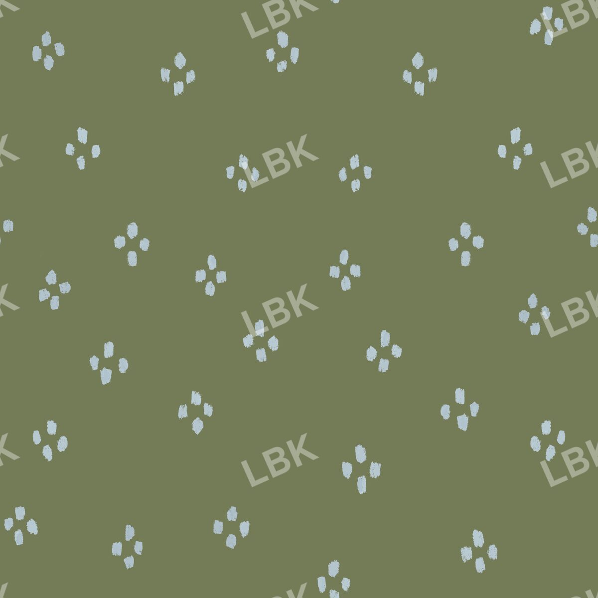 Diamond dot olive green light blue