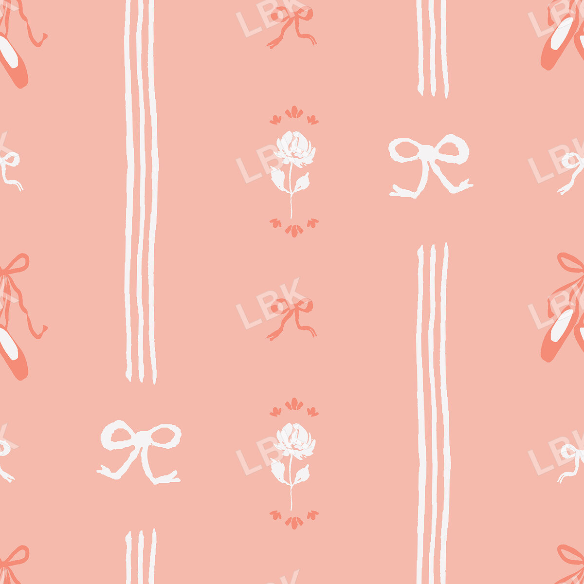 Ballet Slippers on Pink 6